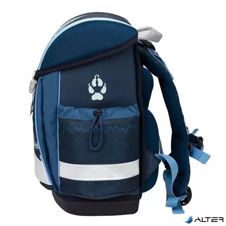 Iskolatáska, fémcsat, BELMIL 'Classy Northern Alpha', farkas