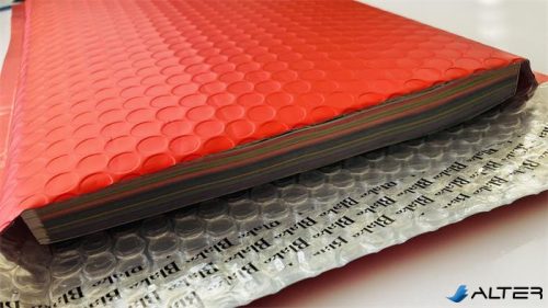 Légpárnás tasak, C4, 324x230 mm, BLAKE, elegáns piros