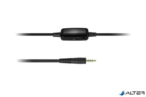 Fejhallgató, mikrofonnal, 3,5 mm jack, KENSINGTON