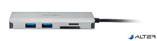 Dokkoló, 8 port, USB-C, KENSINGTON 'UH1400P'