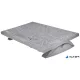 Lábtámasz, állítható, KENSINGTON "SoleMate Pro Elite", szürke