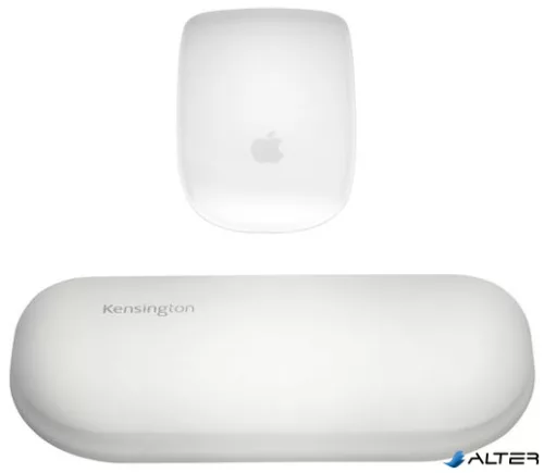 Csuklótámasz egérhez, géltöltésű, KENSINGTON "ErgoSoft™", szürke