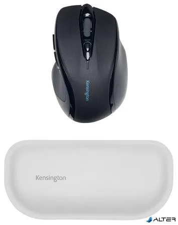 Csuklótámasz egérhez, géltöltésű, KENSINGTON "ErgoSoft™", szürke