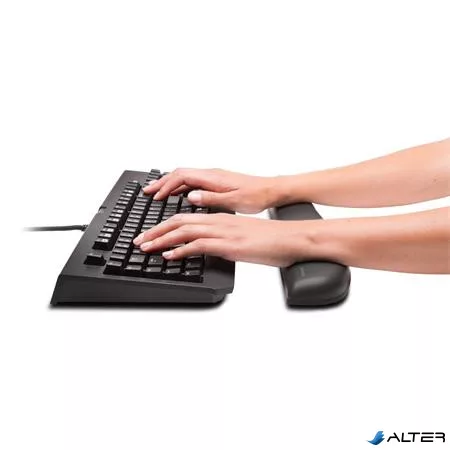 Csuklótámasz billentyűzethez, géltöltésű, gaming billentyűzethez, KENSINGTON 'ErgoSoft™', fekete