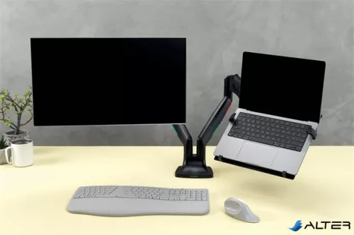 Laptoptartó monitorkarhoz, univerzális, KENSINGTON