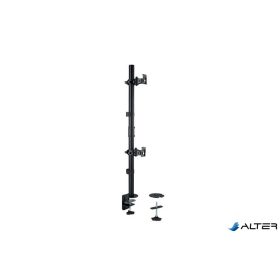 Monitortartó kar, két monitorhoz, vertikális, KENSINGTON