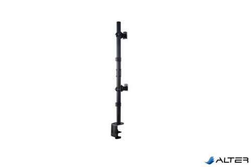 Monitortartó kar, két monitorhoz, vertikális, KENSINGTON