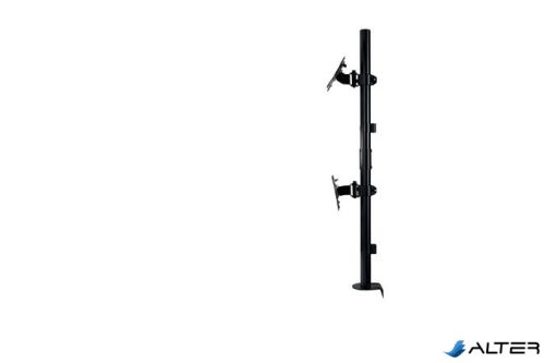 Monitortartó kar, két monitorhoz, vertikális, KENSINGTON