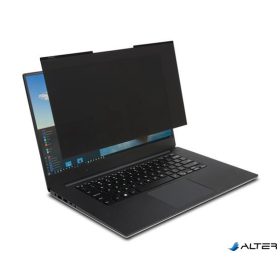   Monitorszűrő, betekintésvédelem, mágneses, 15.6" laptophoz, 16:9, levehető, matt/fényes, KENSINGTON "MagPro"