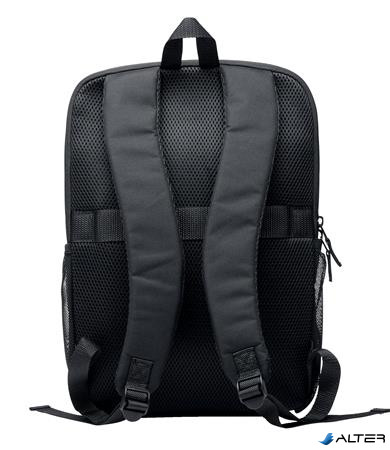 Notebook hátizsák, 14", újrahasznosított anyagból, KENSINGTON "EQ Backpack", fekete