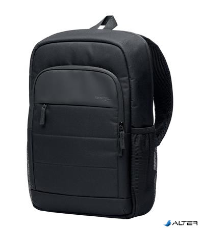 Notebook hátizsák, 14", újrahasznosított anyagból, KENSINGTON "EQ Backpack", fekete