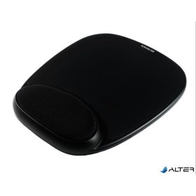   Egéralátét csuklótámasszal, géltöltésű, KENSINGTON, fekete