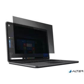   Monitorszűrő, betekintésvédelem, 13.3" 16:9 laptophoz, 292x165mm, levehető, KENSINGTON