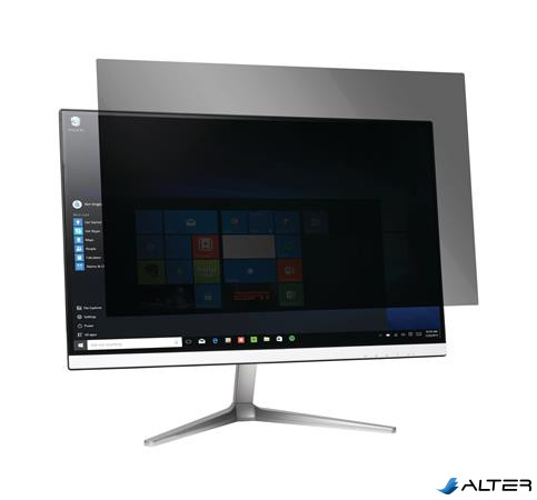 Monitorszűrő, betekintésvédelem, 27" 16:9 monitorhoz, 597x335mm, levehető, KENSINGTON