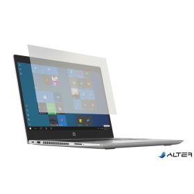   Monitorszűrő, tükröződéscsökkentő és kékfény szűrő, 23' 16:9 laptophoz, 510x287mm, levehető, KENSINGTON