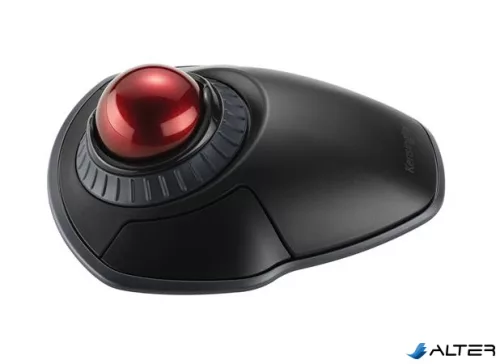 Egér, vezeték nélküli, optikai, hanyattegér, trackball, KENSINGTON "Orbit"