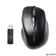Egér, vezeték nélküli, optikai, normál méret, USB, KENSINGTON "ProFit"