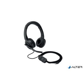   Fejhallgató, mikrofonnal, USB-C, KENSINGTON "H1000"