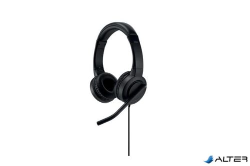 Fejhallgató, mikrofonnal, USB-C, KENSINGTON "H1000"