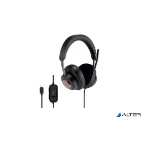   Fejhallgató, mikrofonnal, USB-C, KENSINGTON "H2000"