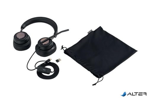 Fejhallgató, mikrofonnal, USB-C, KENSINGTON "H2000"