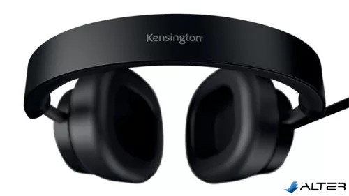 Fejhallgató, mikrofonnal, USB-C, KENSINGTON "H2000"
