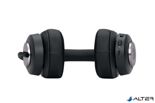 Fejhallgató, vezeték nélküli, mikrofon, Bluetooth, KENSINGTON "H3000", fekete