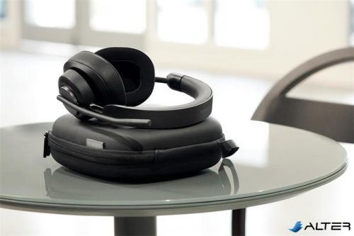 Fejhallgató, vezeték nélküli, mikrofon, Bluetooth, KENSINGTON "H3000", fekete