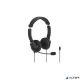 Fejhallgató, mikrofon, USB-C, KENSINGTON "Classic EQ", fekete