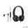 Fejhallgató, mikrofonnal, KENSINGTON "H950 EQ USB-C/USB-A", fekete