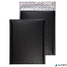 Légpárnás tasak, C5+, 250x180 mm, BLAKE, szénfekete