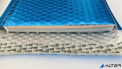 Légpárnás tasak, C4, 324x230 mm, BLAKE, metál tengerészkék