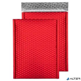 Légpárnás tasak, C4, 324x230 mm, BLAKE, metál matt piros