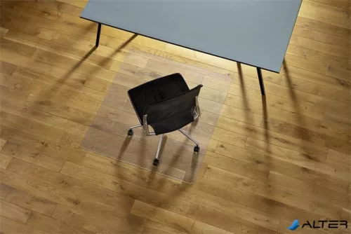 Székalátét, kemény felületre, PET, 110x120 cm, RS OFFICE "Duragrip Meta"