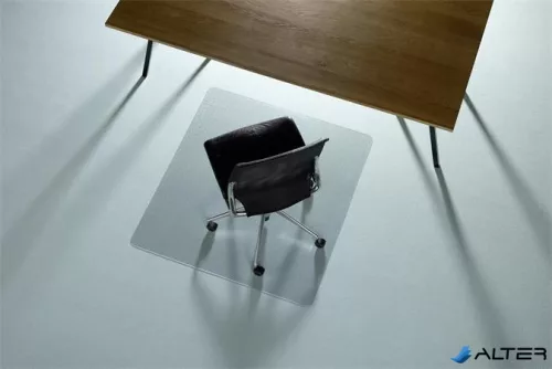 Székalátét, szőnyegre, PET, 110x120 cm, RS OFFICE 'Duragrip Meta'