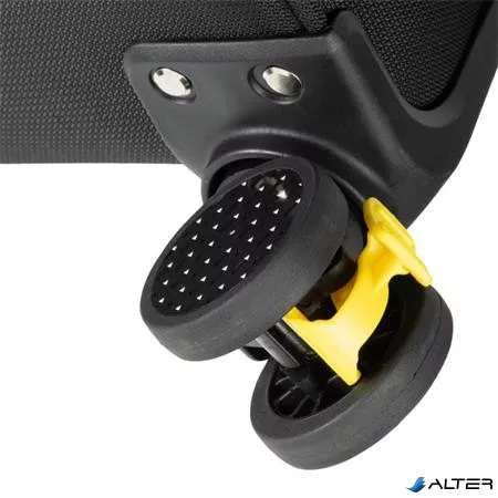 Utazóbőrönd, laptoprekesszel, 15,6', 46x42x22 cm, RIVACASE 'Tegel 8481', fekete