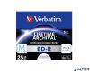 BD-R BluRay lemez, archiváló, nyomtatható, M-DISC, 25GB, 4x, 1 db, normál tok, VERBATIM