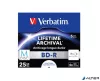 BD-R BluRay lemez, archiváló, nyomtatható, M-DISC, 25GB, 4x, 1 db, normál tok, VERBATIM