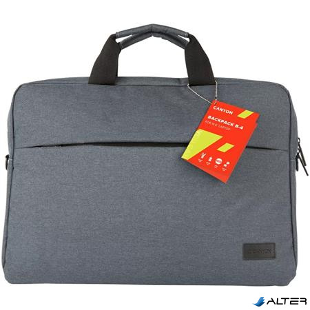 Notebook táska, 15,6", CANYON "B-4", szürke