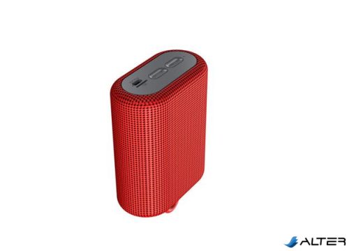 Hangszóró, hordozható, Bluetooth 5.0, 5W, CANYON "BSP-4", piros