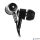 Fülhallgató, mikrofonnal, CANYON 'EPM-01', fekete