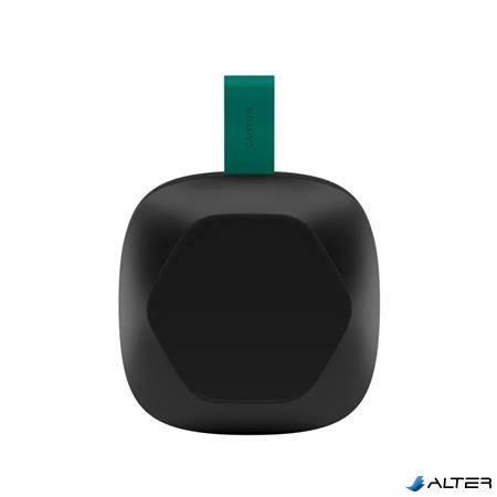 Hangszóró, hordozható, Bluetooth 5.3, CANYON 'Hexagon 10', fekete-zöld