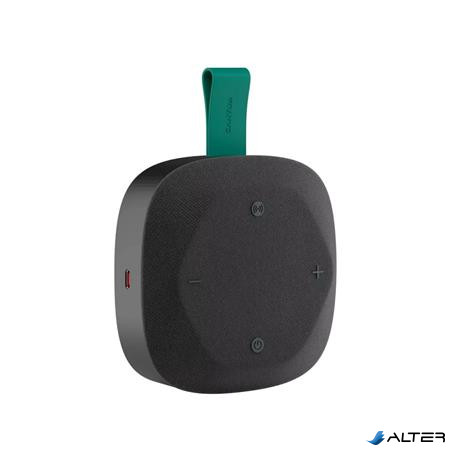 Hangszóró, hordozható, Bluetooth 5.3, CANYON 'Hexagon 10', fekete-zöld