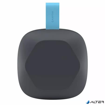 Hangszóró, hordozható, Bluetooth 5.3, CANYON 'Hexagon 10', szürke-kék