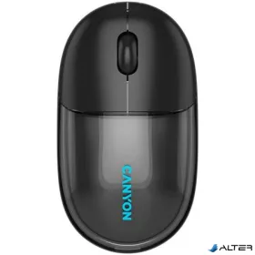   Egér, vezeték nélküli, dual-mode kapcsolat, optikai, CANYON "OnClick 24", fekete
