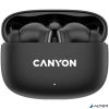 Fülhallgató, TWS vezeték nélküli, Bluetooth 5.4, CANYON "OnGo 9", fekete
