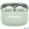 Fülhallgató, TWS vezeték nélküli, Bluetooth 5.4, CANYON "OnGo 9", zsálya
