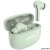 Fülhallgató, TWS vezeték nélküli, Bluetooth 5.4, CANYON "OnGo 9", zsálya