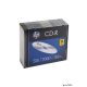 CD-R lemez, 700MB, 52x, 10 db, vékony tok, HP