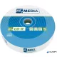CD-R lemez, 700MB, 52x, 10 db, zsugor csomagolás, MYMEDIA (by VERBATIM)